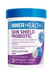 Inner Health Skin Shield Probiotic 30 Capsules